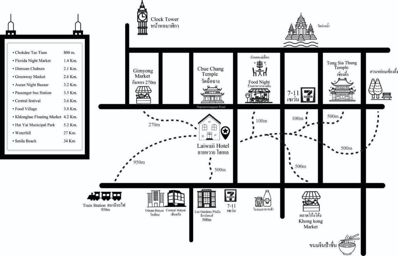 Laiwaii Home Hat Yai Ngoại thất bức ảnh